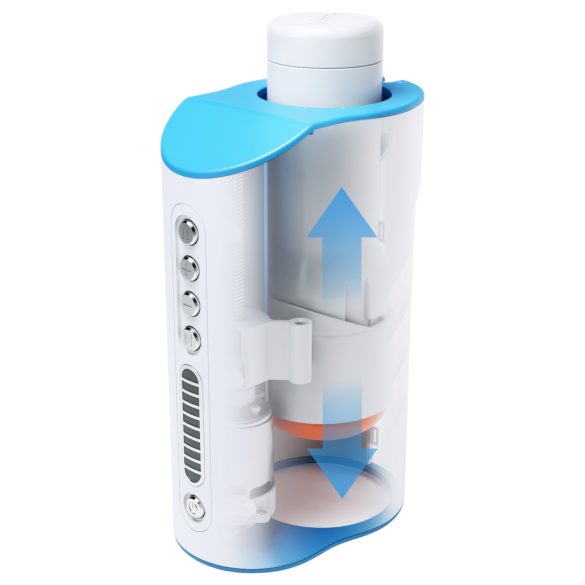 Autoblow A.I. Ultra - kraftig og stilfull munn-masturbator (hvit)