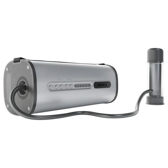 VacuGlide - automatisert oral- og masturbatormaskin (sølv)