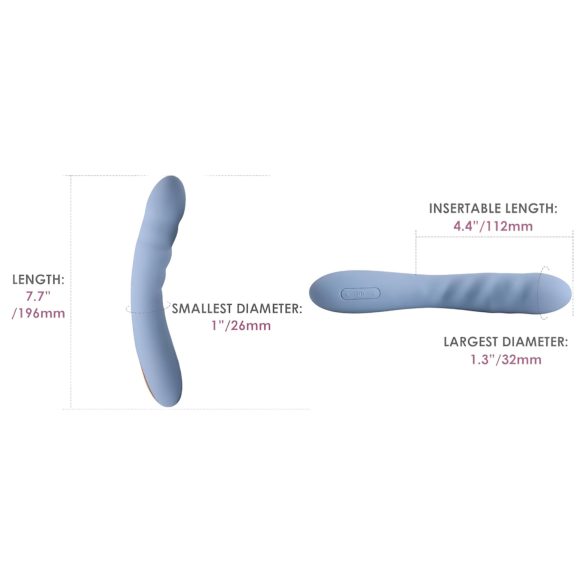 Svakom Ava Neo - smart pulserende vibrator (blå)