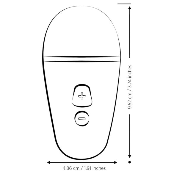 ROMP Free X - oppladbar luftimpuls klitorisstimulator (lilla)