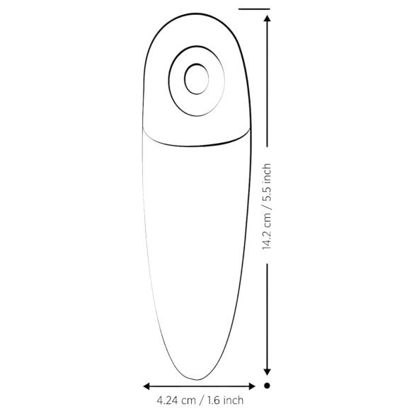 ROMP Shine X - oppladbar lufttrykk-klitorisstimulator (rosa)