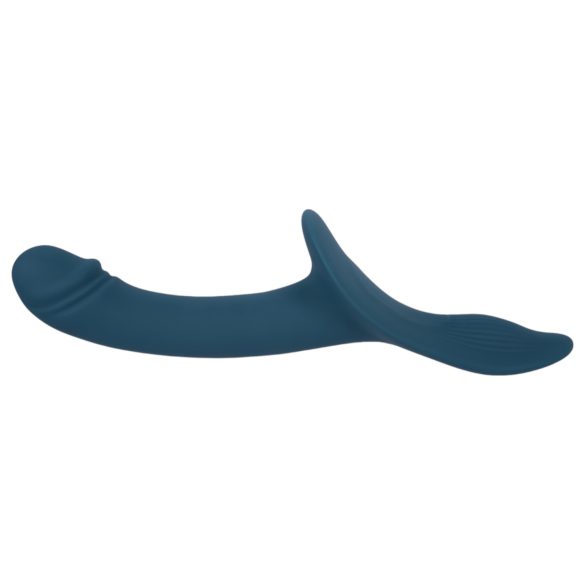 You2Toys - Festlig Strap-On Vibratorsett (Svart-Blå)