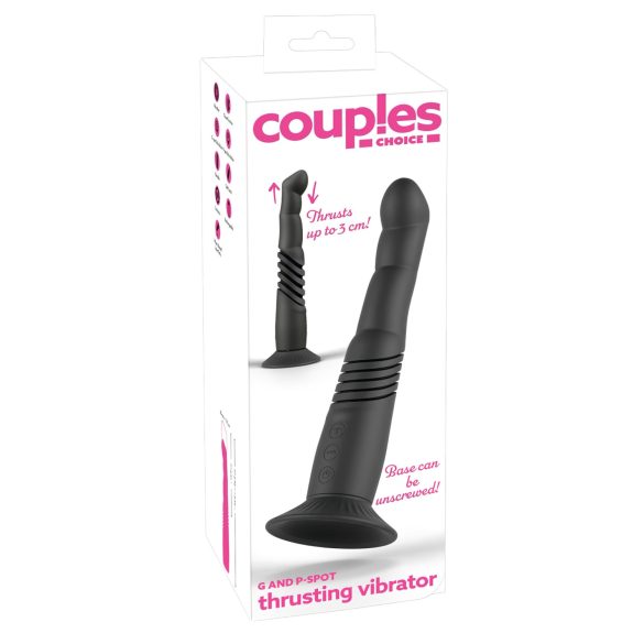 Couples Choice - G+P punkt-vibrator (svart)