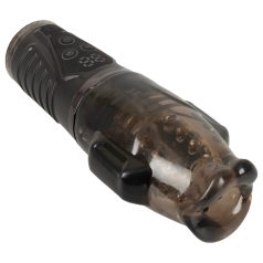 Stroker – sugende og vibrerende masturbator (grå)