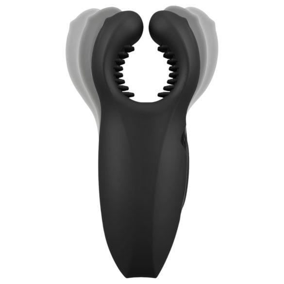 Rebel - Bevegelig arm, vibrerende hodevibrator (svart)