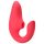 Womanizer Blend - G-punktvibrator og klitorisstimulator (korall)