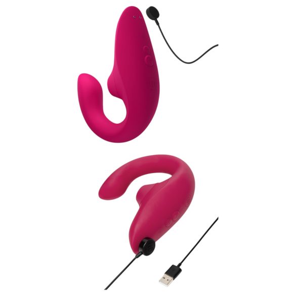 Womanizer Blend - G-punktvibrator og klitorisstimulator (rosa)