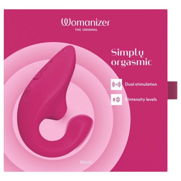 Womanizer Blend - G-punktvibrator og klitorisstimulator (rosa)