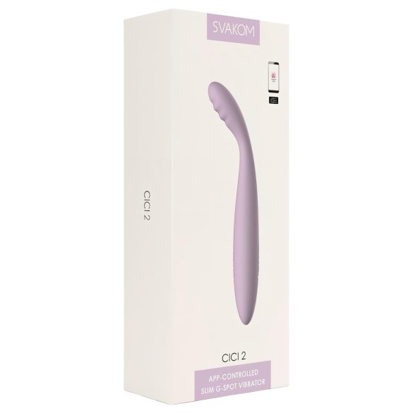 Svakom Cici 2 - smart G-punktvibrator (lilla)