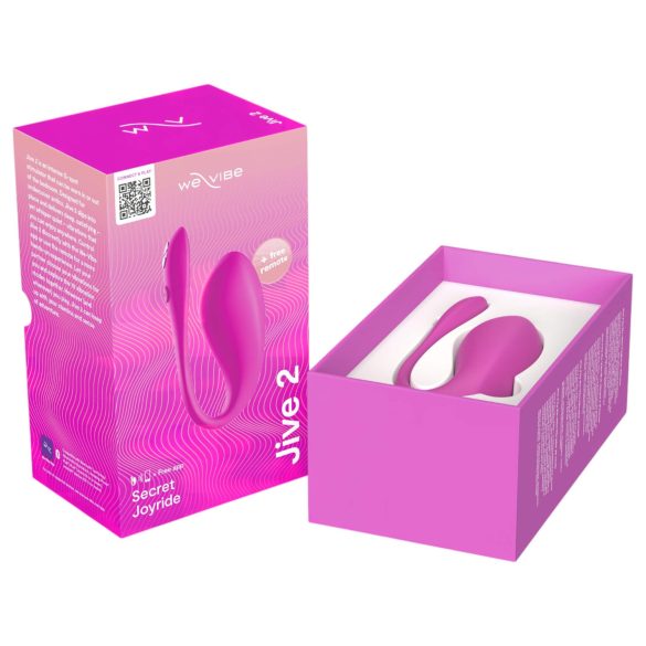 We-Vibe Jive 2 - oppladbar, smart vibrasjonsegg (rosa)