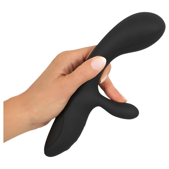 You2Toys Intense - G-punkt og klitorisvibrator (svart)