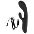 You2Toys Intense - G-punkt og klitorisvibrator (svart)