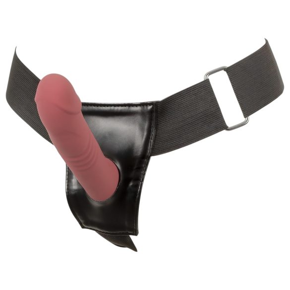 You2Toys - Rødt Strap-On Vibratorsett