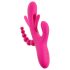 SMILE - trippel arm, tungevibrator (rosa)