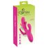 SMILE - trippel arm, tungevibrator (rosa)
