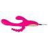 SMILE - trippel arm, tungevibrator (rosa)