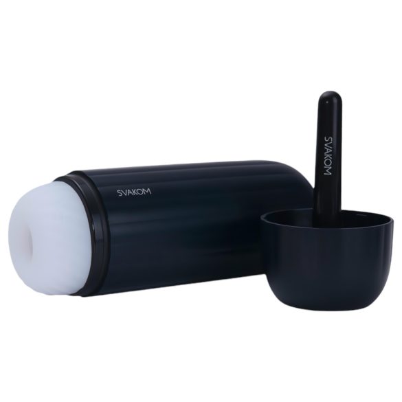 Svakom Sam Neo 2 Pro - smart masturbator (svart-hvitt)