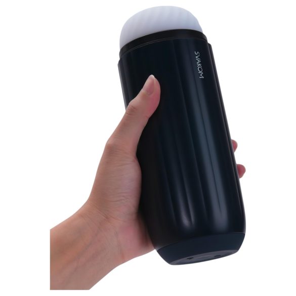 Svakom Sam Neo 2 - smartmasturbator (sort-hvitt)