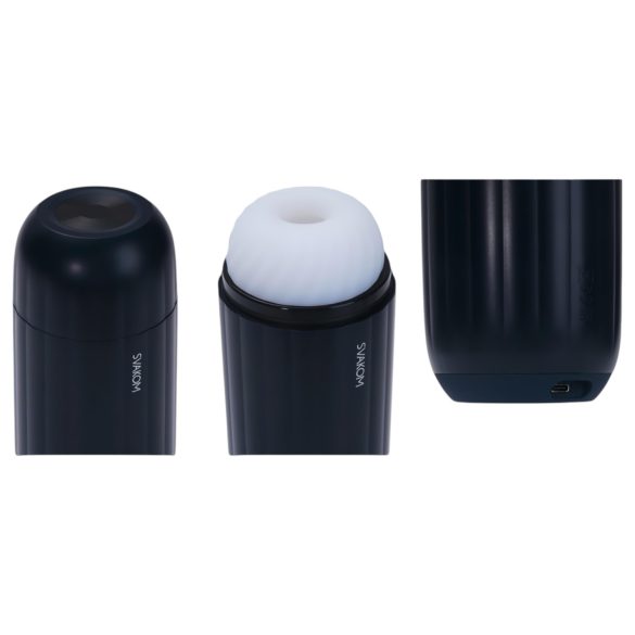 Svakom Sam Neo 2 - smartmasturbator (sort-hvitt)