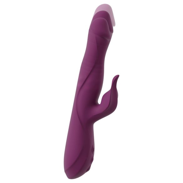 Javida - 3-i-1 støtende, roterende perlevibrator (lilla)