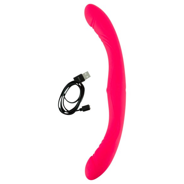 Couples Choice - dobbeltsidig vibrator (rosa)