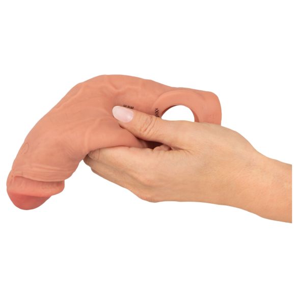 Realistixxx - Radiostyrt Vibrerende Penishylse - Naturlig (20 cm)