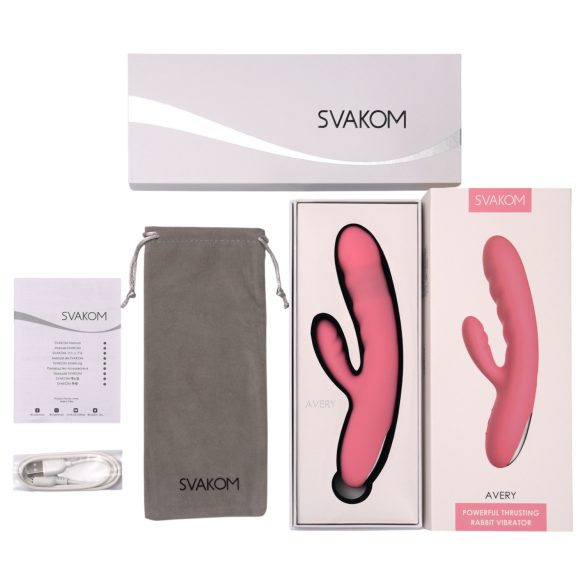 Svakom Avery - oppladbar klitorisarm vibrator (rosa)