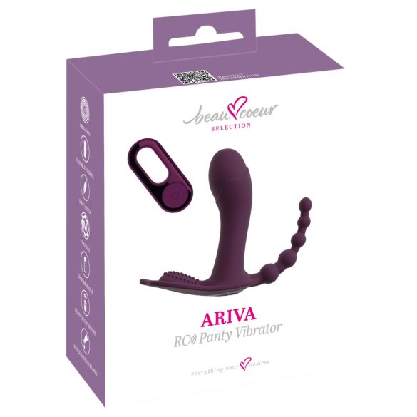 Beau Coeur Ariva - 3-i-1 trusevibrator (lilla)