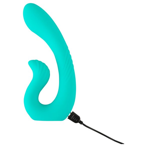 Beau Coeur Naira - G-punkt og klitorisvibrator (grønn)