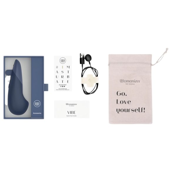 Womanizer Vibe - klitorisvibrator (blå)