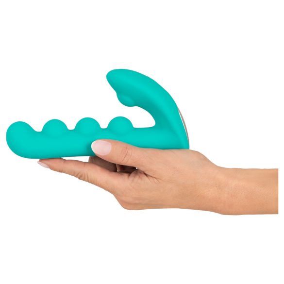 Beau Coeur Sylora - perler 2i1 vibrator (grønn)