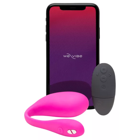 We-Vibe Jive 2 - bærbar, fjernstyrt G-punktvibrator (rosa)