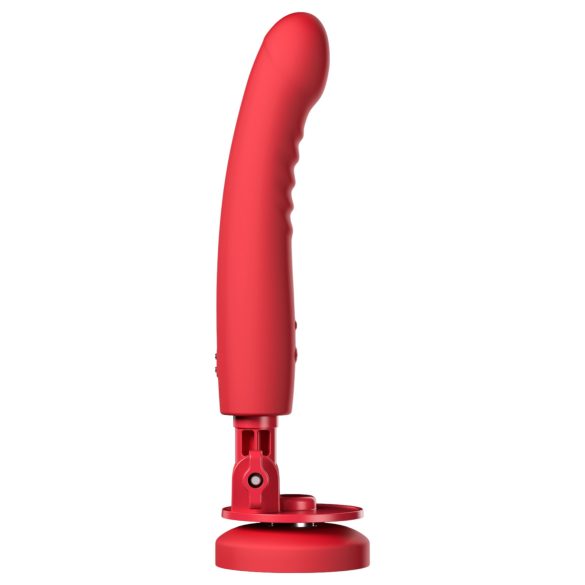 Lovense Mission 2 - smart vibrator med sugekopp (rød)