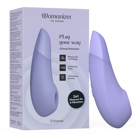 Womanizer Enhance - luftstimulerende klitorisstimulator (lilla)