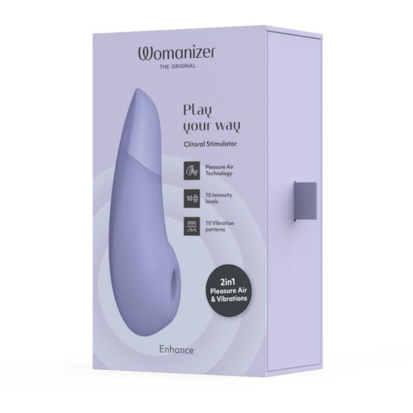 Womanizer Enhance - luftstimulerende klitorisstimulator (lilla)
