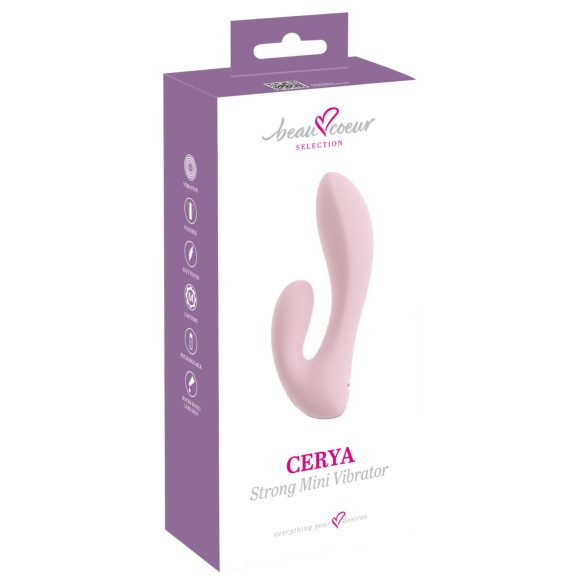 Beau Coeur Cerya - mini klitorisvibrator (lys rosa)