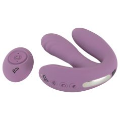   Beau Coeur Mireva - trippelarmer, fjernstyrt vibrator (lilla)