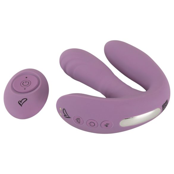 Beau Coeur Mireva - trippelarmer, fjernstyrt vibrator (lilla)