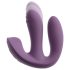 Beau Coeur Mireva - trippelarmer, fjernstyrt vibrator (lilla)