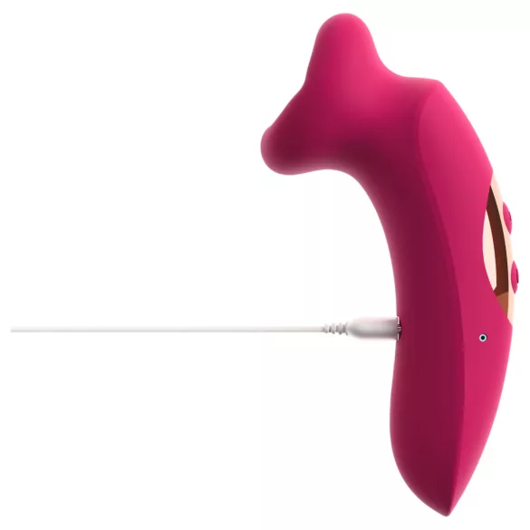 You2Toys Oral Fun - sugende og lekende klitorisvibrator (rosa)