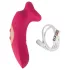 You2Toys Oral Fun - sugende og lekende klitorisvibrator (rosa)