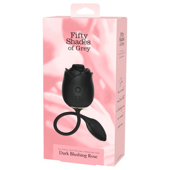 Fifty Shades of Grey - klitorisstimulator og vibrerende egg (svart)