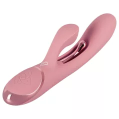   Beau Coeur Avenor - tungeformet G-punktvibrator med klitorisstimulator (rosa)
