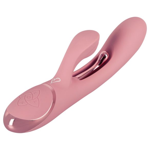 Beau Coeur Avenor - tungeformet G-punktvibrator med klitorisstimulator (rosa)