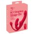 You2Toys Strapless - festbar 3-armet vibrator (rosa)