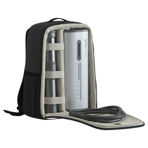 VacuGlide 2 - automatisk, nettverkskoblet luksus-masturbator for menn (sølv)