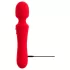 Sweet Smile - oppladbar, vanntett wand-vibrator (rød)
