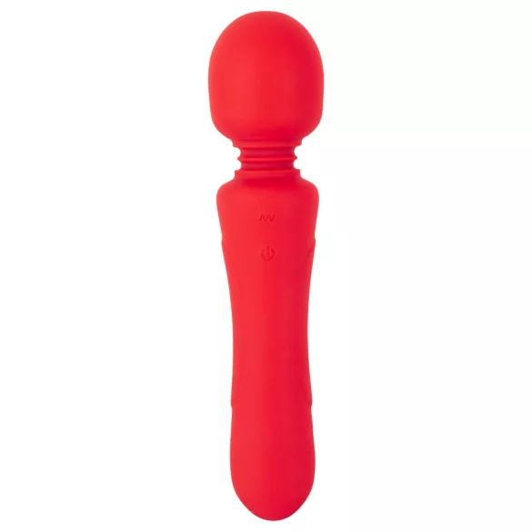Sweet Smile - oppladbar, vanntett wand-vibrator (rød)