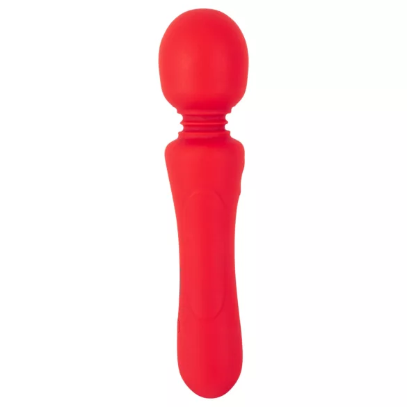Sweet Smile - oppladbar, vanntett wand-vibrator (rød)