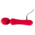 Sweet Smile - oppladbar, vanntett wand-vibrator (rød)